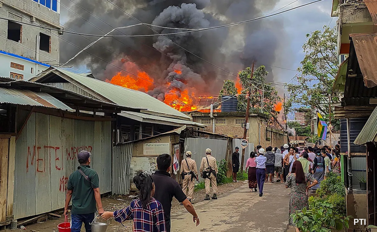 6 Killed In Manipur Violence, Bunkers Destroyed, Choppers On Patrol