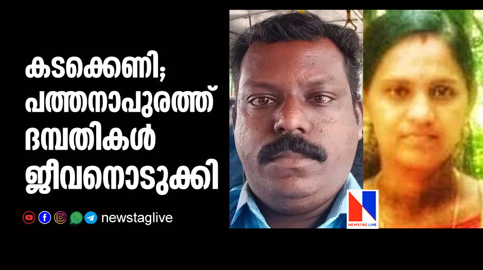 couples committed suicide in pathanapuram