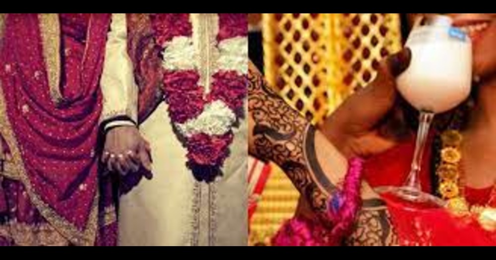 The bridegroom missing on the first night police chased