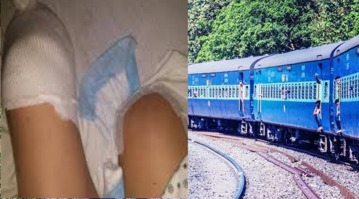 കയറാന്‍ ശ്രമിക്കുന്നതിനിടെ ട്രെയിനിന്റെ അടിയില്‍പ്പെട്ട് സ്ത്രീയുടെ രണ്ടു കാലുകളും അറ്റു