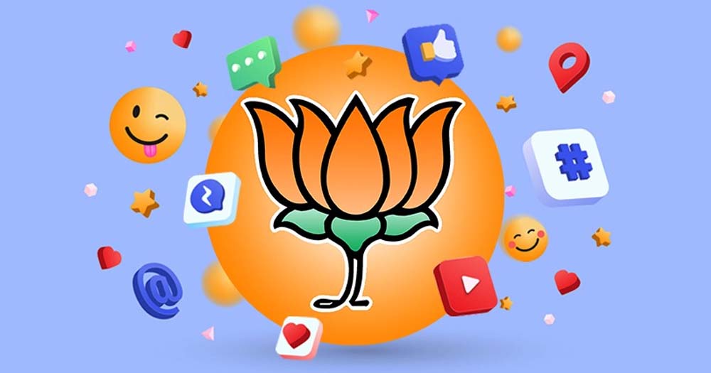 bjp social media campaign