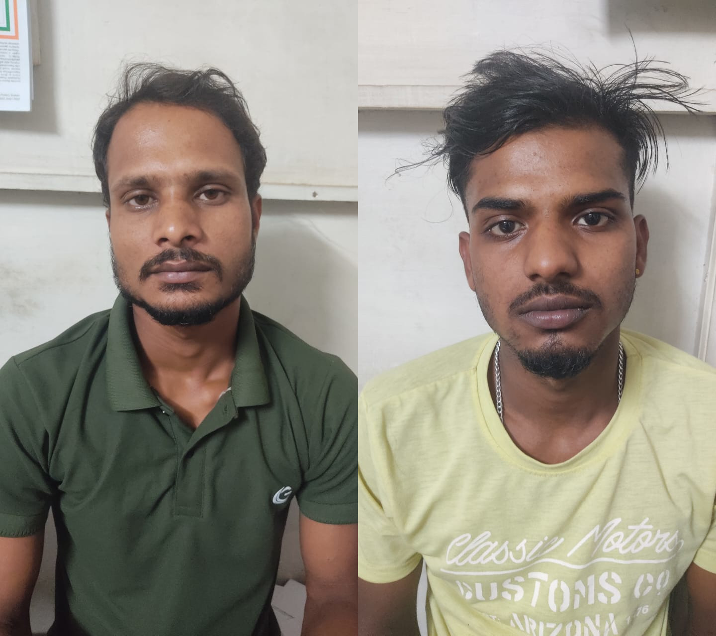 workers arrested with heroin