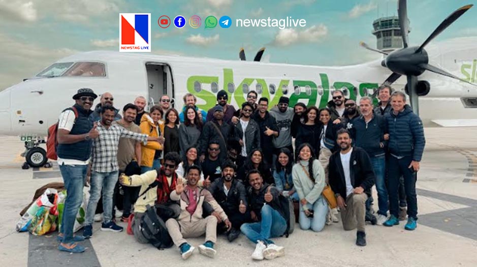 kalkki movie team reached in italy