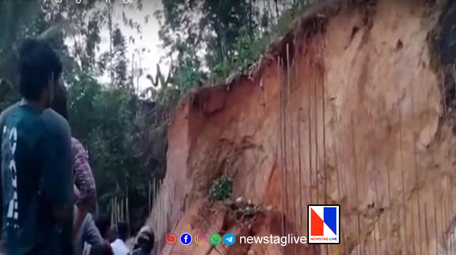 three labours dies in piravam landslide