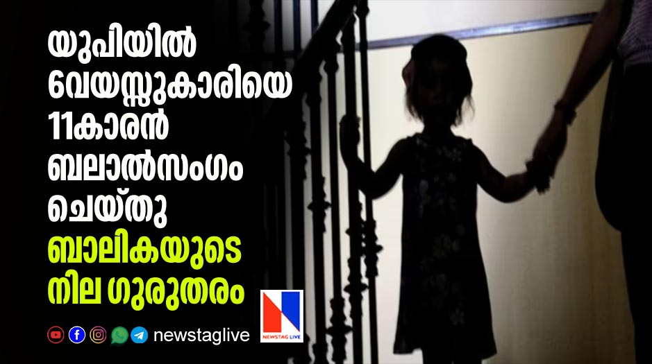 11 year old boy rapes 6 year old girl in UP