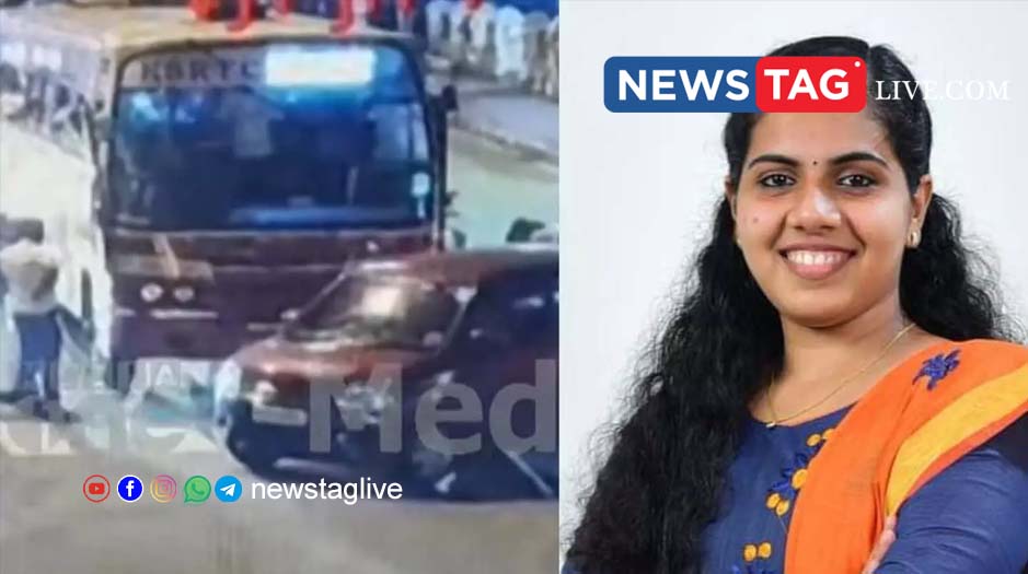 Arya Rajendran KSRTC driver