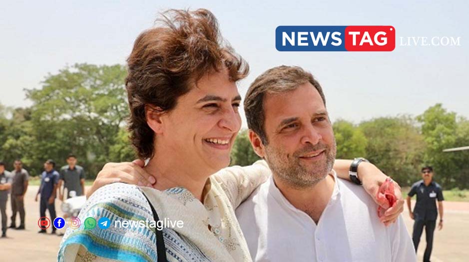 RAHUL GANDHI PRIYANKA GANDHI