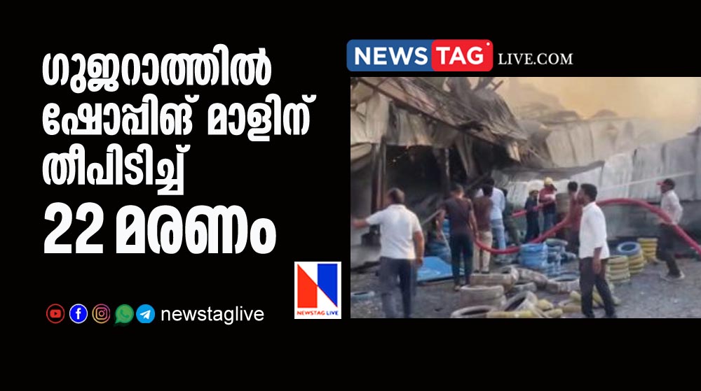 22 dies in Gujrat shoping mall fire