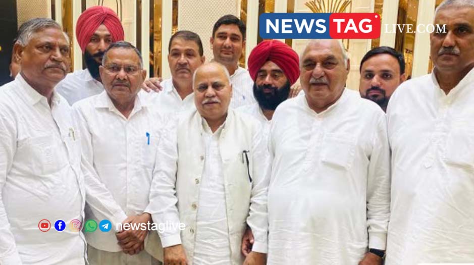 After withdrawing support from the BJP govt, three independent MLAs met former Haryana CM Bhupinder Singh Hooda
