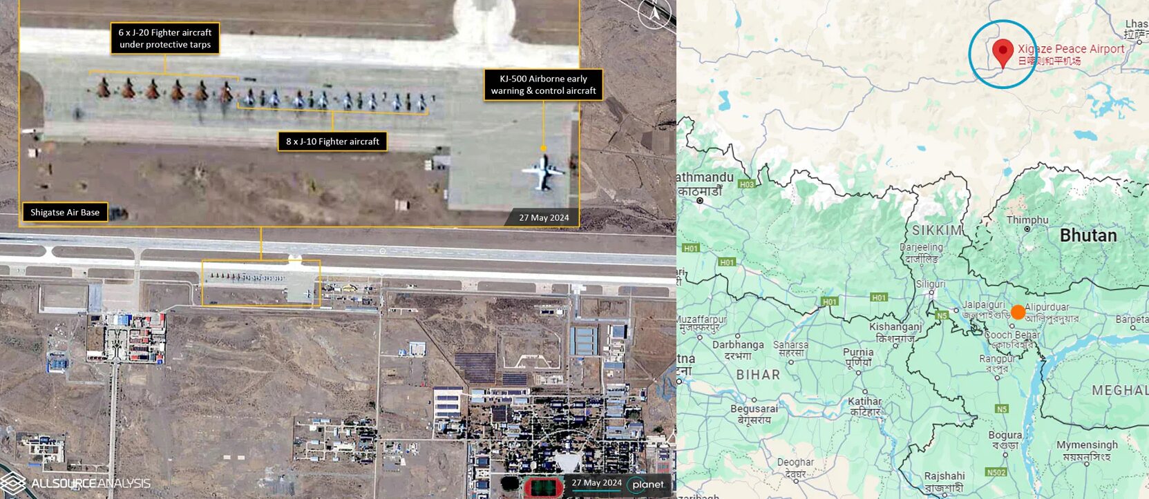 China deploys J20 fighter jets at Sikkim border