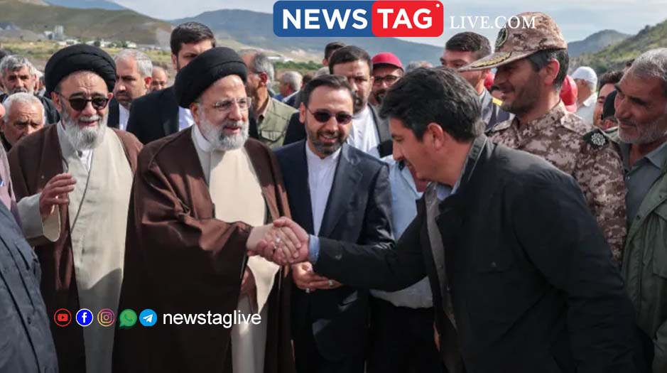 Iran president just before helicopter accident