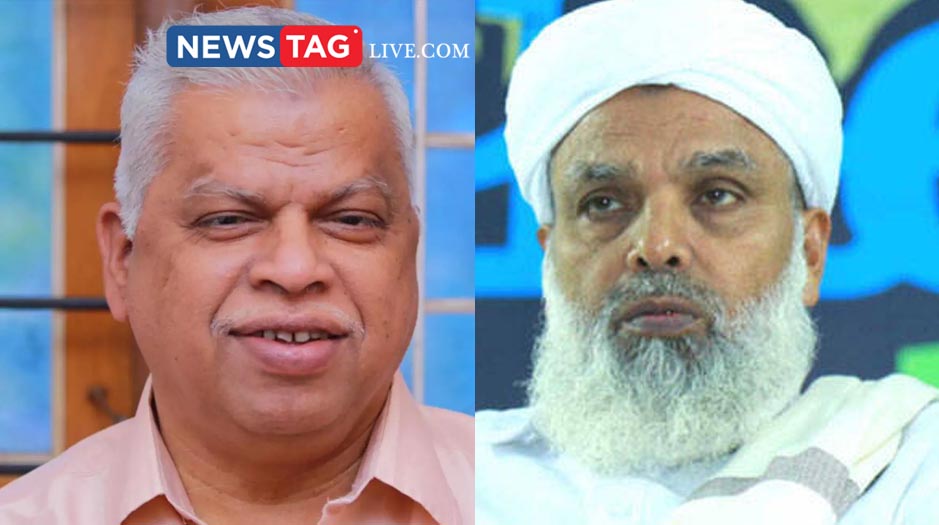 MV Jayarajan meets Samatha leader Umar Faizy at his home