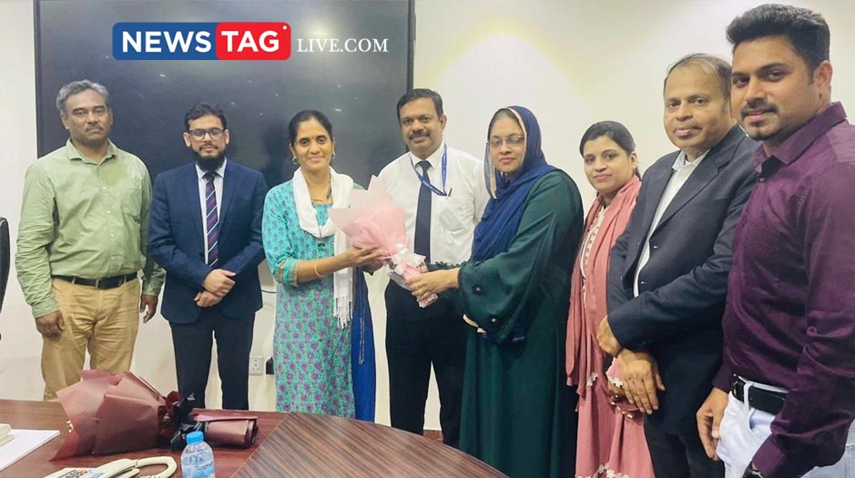 Malayalam mission jeddah chapter office bearers visits international indian school