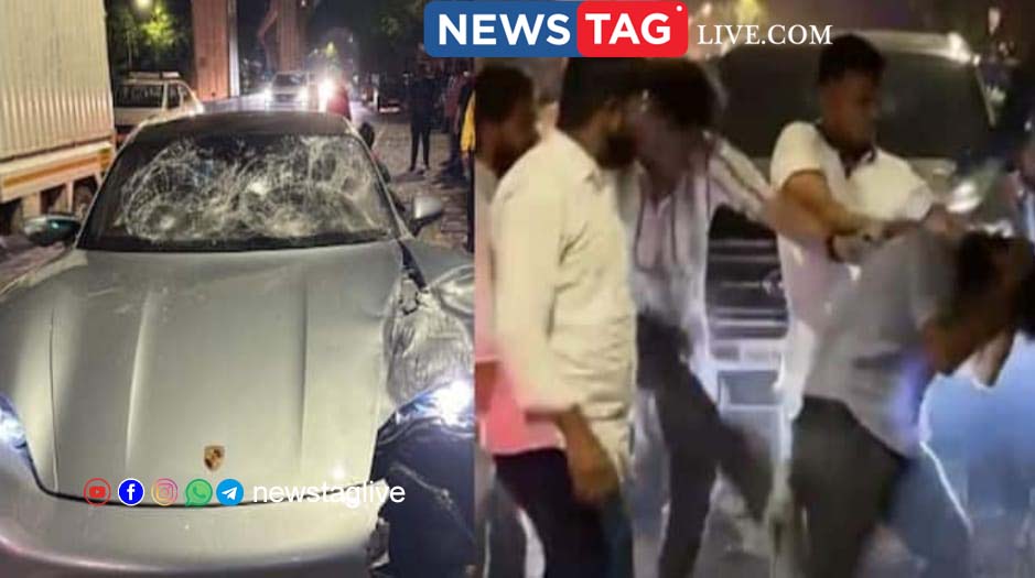 Pune accident news porsche car