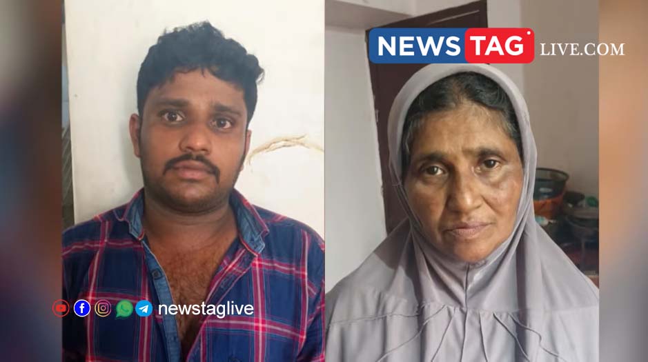 Robbery in elderly home