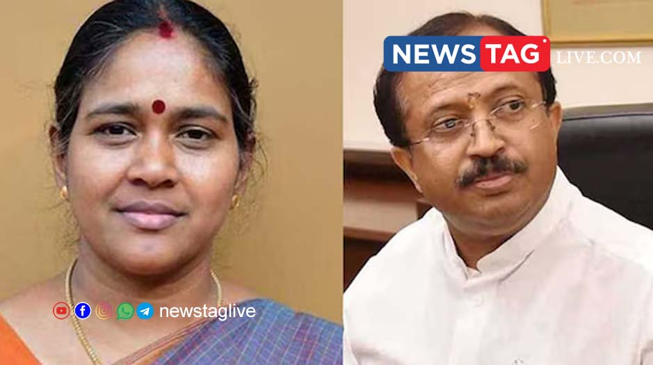 V Muraleedharan Shobha surendran