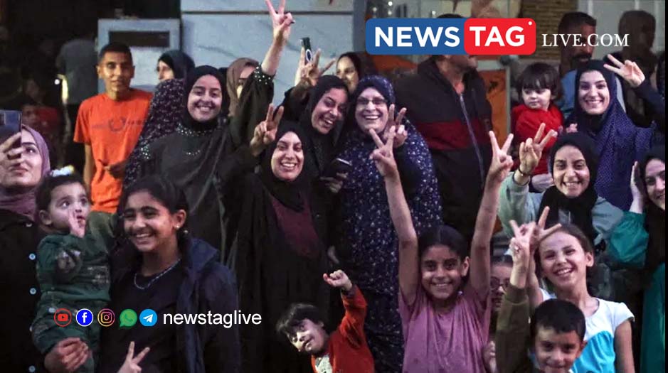 Optimism on the streets of Rafah as Palestinians celebrate the news that Hamas has agreed to an Egyptian-Qatari ceasefire proposal