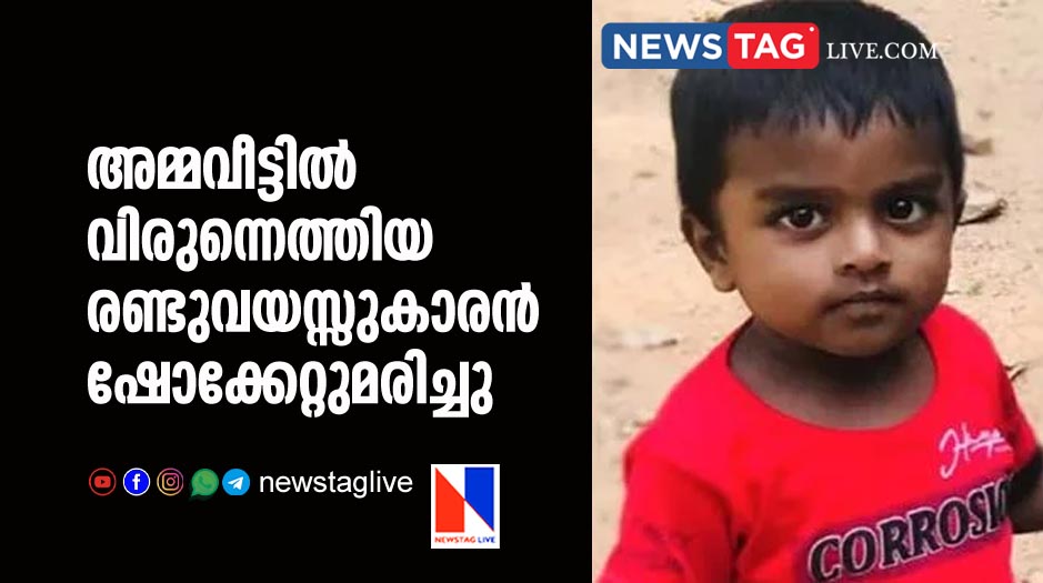 two year old boy electrocuted in Palakkad