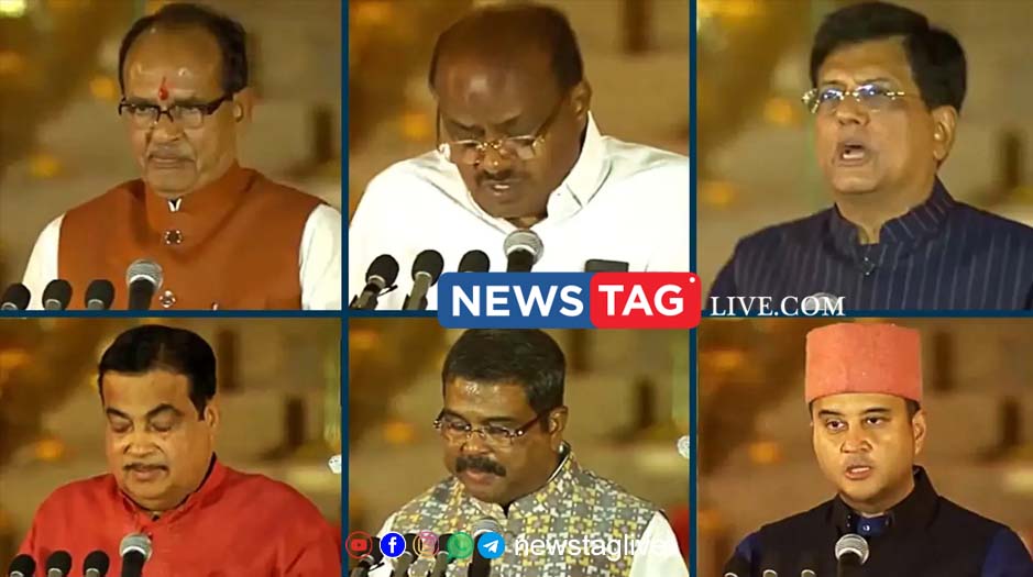 Cabinet ministers and their portfolios in third Modi Government