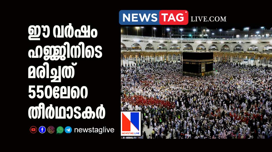 more than 550 pilgrims dies during Hajj