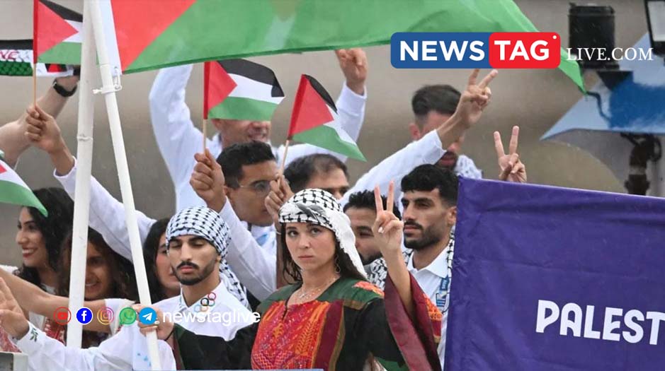 Palestine flag in Olympics