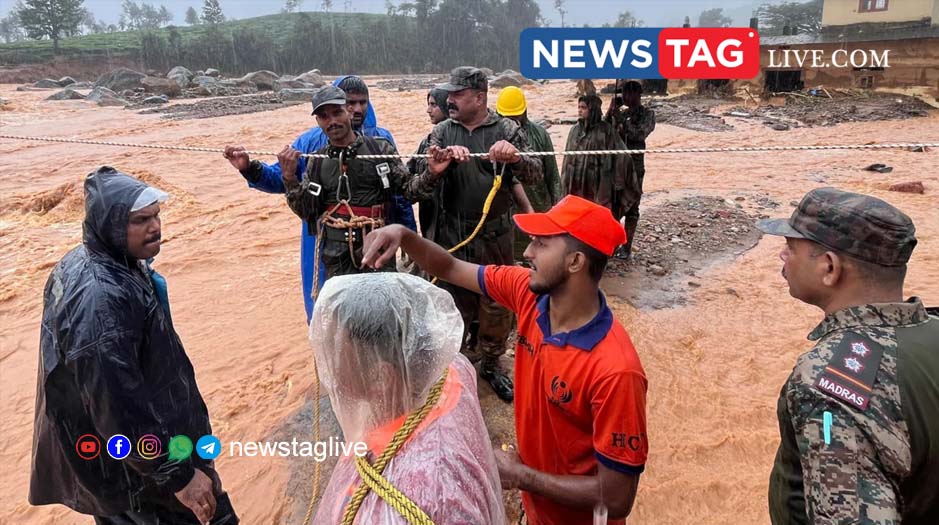 WAYANAD MUNDAKKAYAM LANDSLIDE