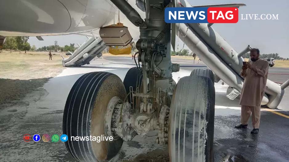 fire in saudi airline flight