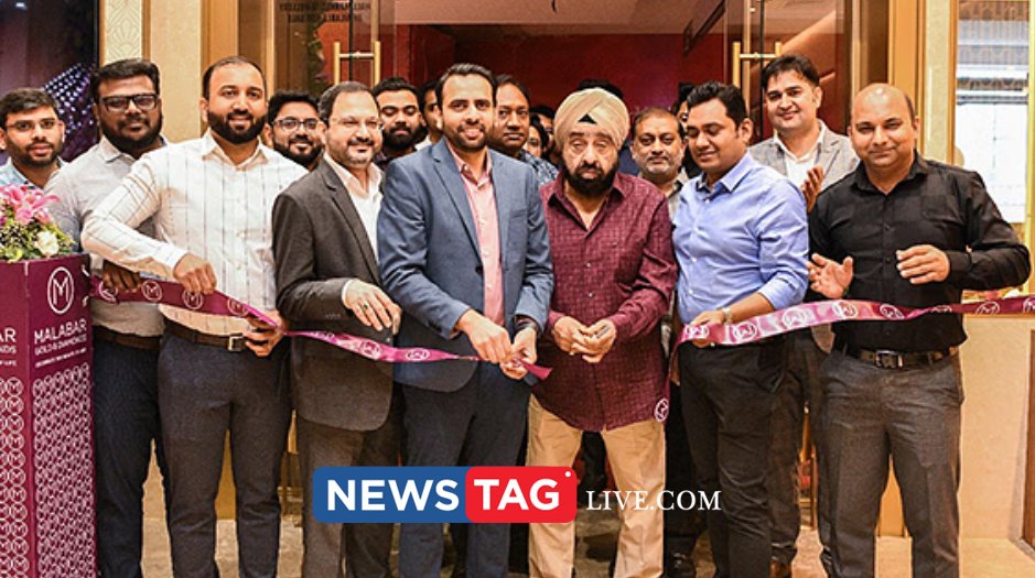malabar gold and diamonds opens showroom at chandini chowk