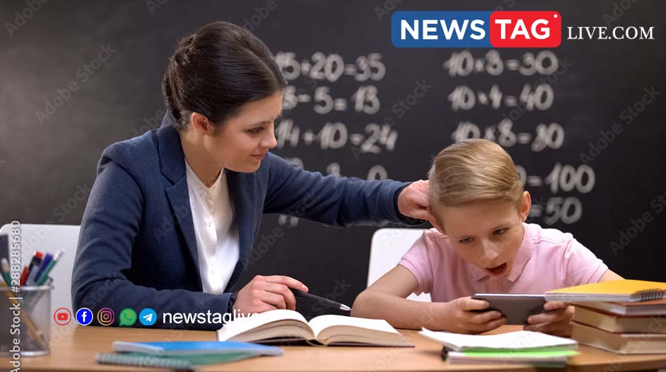 teacher punish children