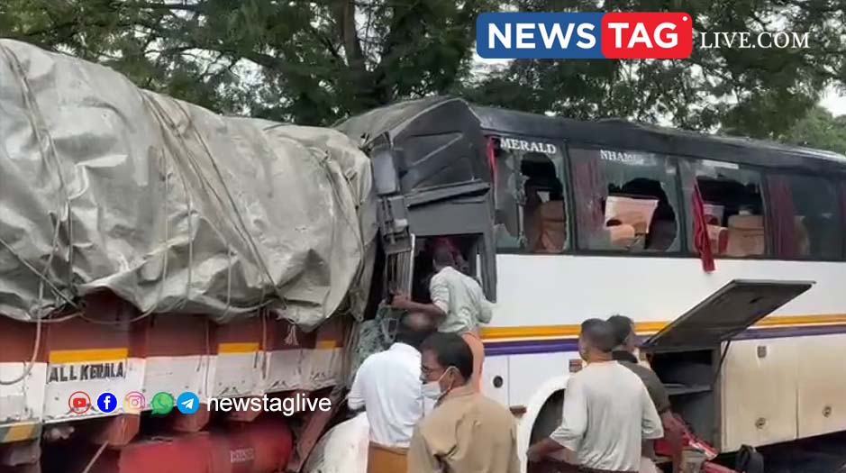 BUS LORRY ACCIDENT