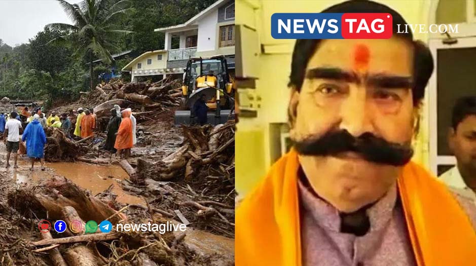 Bjp leader wayand landslide