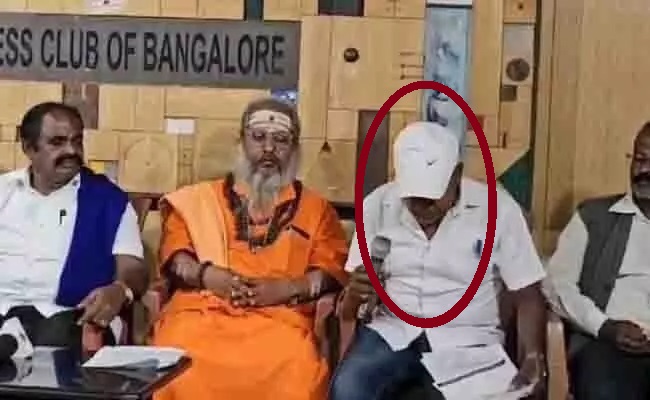 Karnataka Congress worker dies of heart attack during press conference
