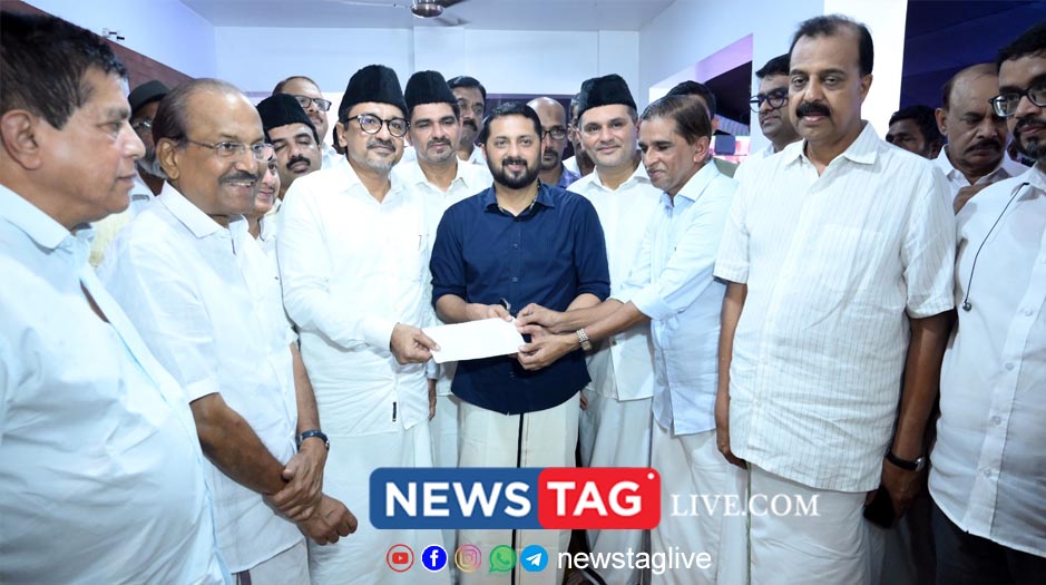 Shifa Al Jazeera group donates 50 lakh rupees for IUML Wayanad Fund
