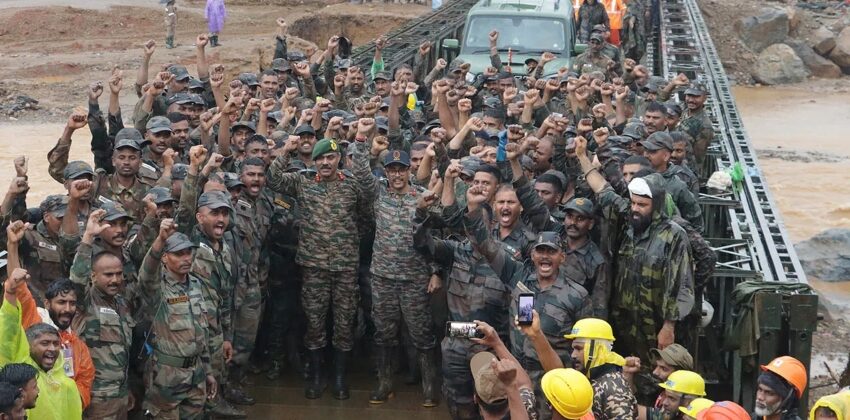army finishes rescue operation in Wayanad