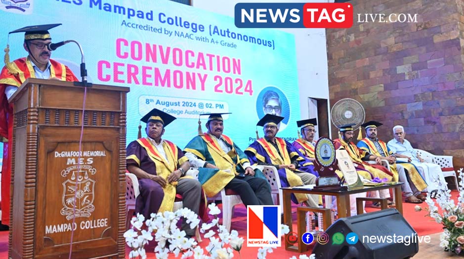 convocation ceremony at mampad MES college