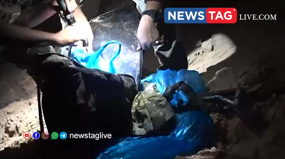 israel military in hamas tunnel