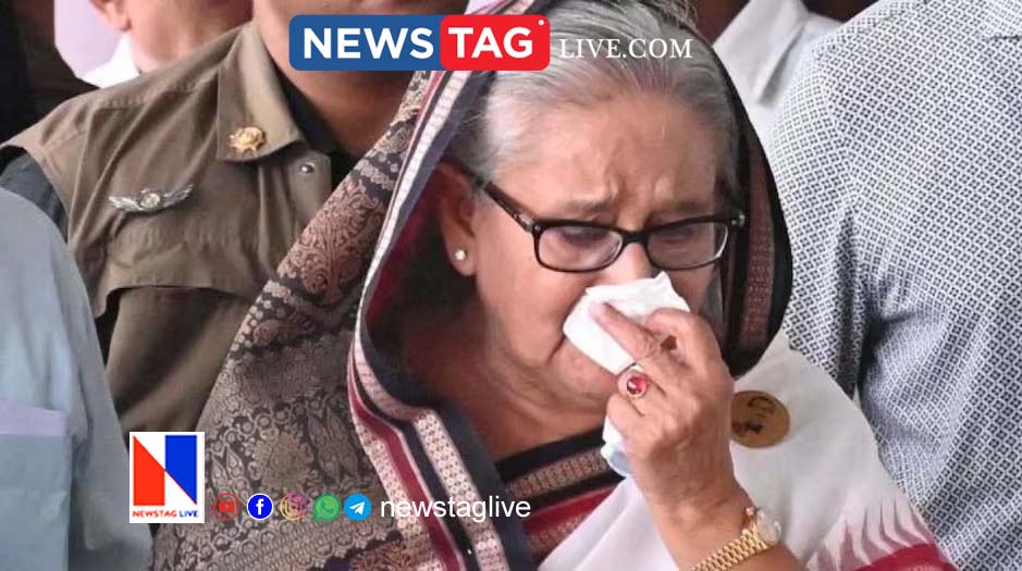 sheikh hasina lands in India ഷെയ്ഖ് ഹസീനയെ എത്രയും വേഗം വിട്ടുനല്‍കണം; ഇന്ത്യക്ക് ബംഗ്ലാദേശിന്റെ കത്ത്