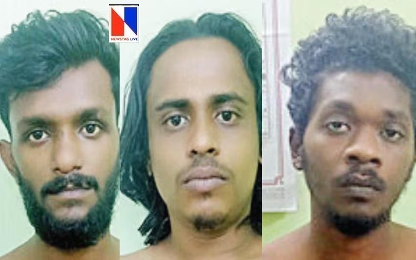 three arrested for abducted and raped minor girl in vattiyoorkav