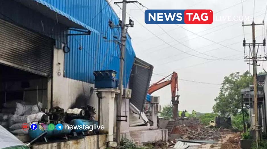 BJP leader building demolished