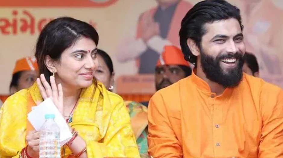 Cricketer Ravindra Jadeja joins BJP