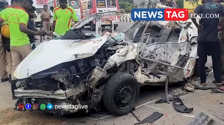 Lorry car accident