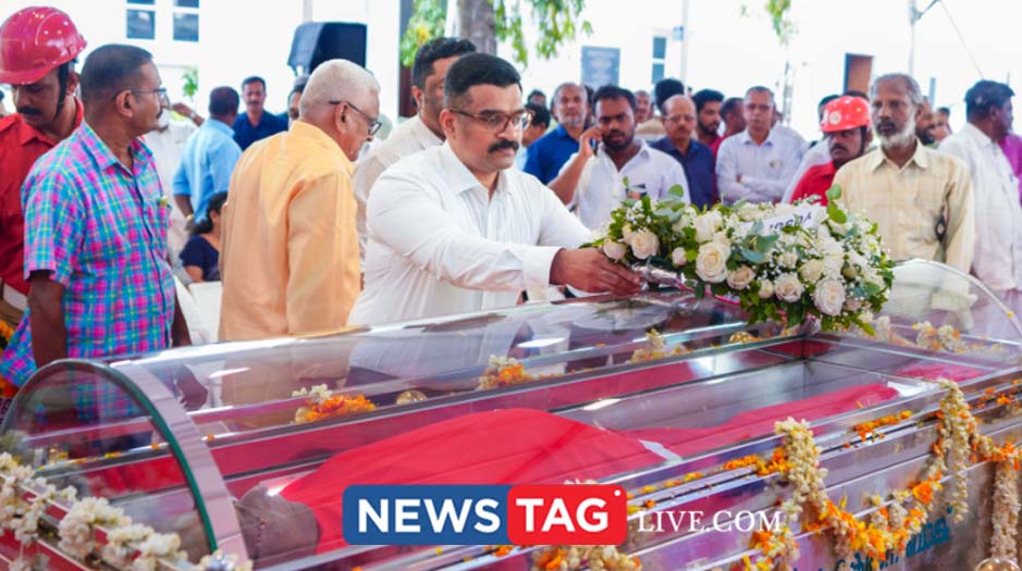 M A Yusufali condolences on departure of M M Lawrence