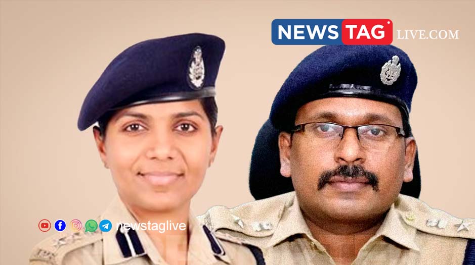 SP Sujit Das and DIG Ajitha Beegam