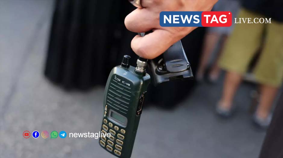 Walkie talkie blast in lebanon
