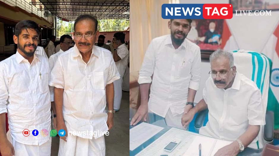 Ganja case minister ak saseendran