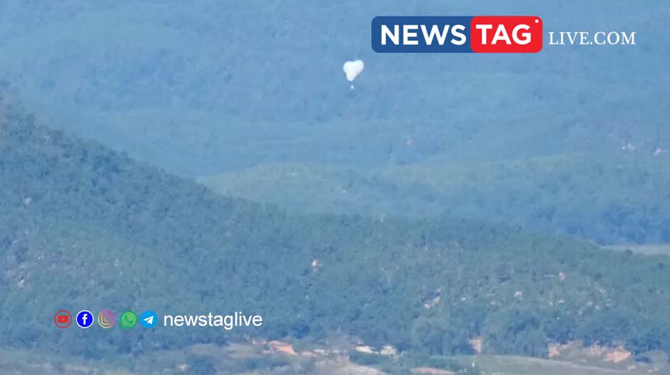 North Korea garbage balloon