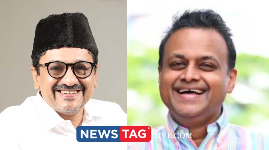 Panakkad Sadiqali Thangal and Haris Beeran MP on US trip
