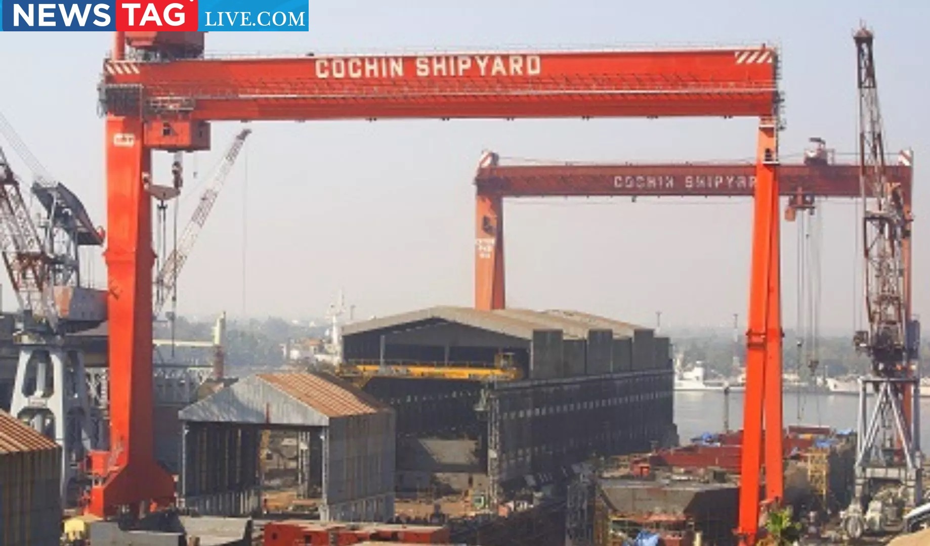 5% stake Sells in Cochin Shipyard; 1,540 per share