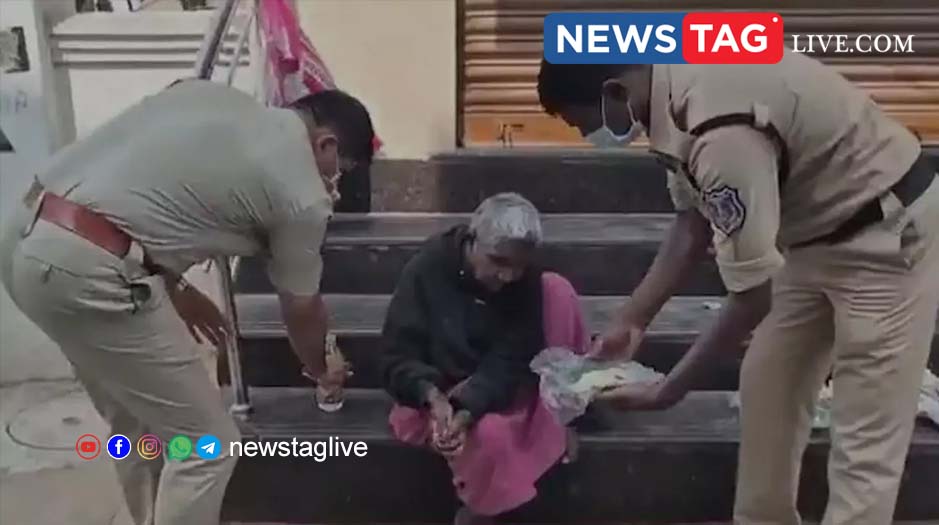 blind couple near dead body