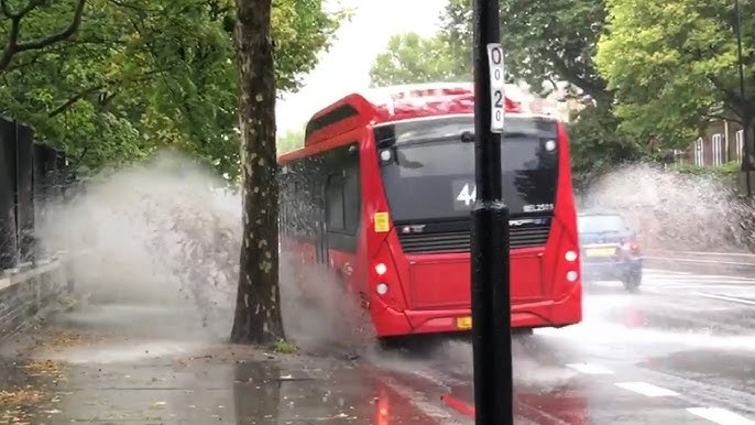 splashed mud to white Dress, Bus driver fined Rs 1,000